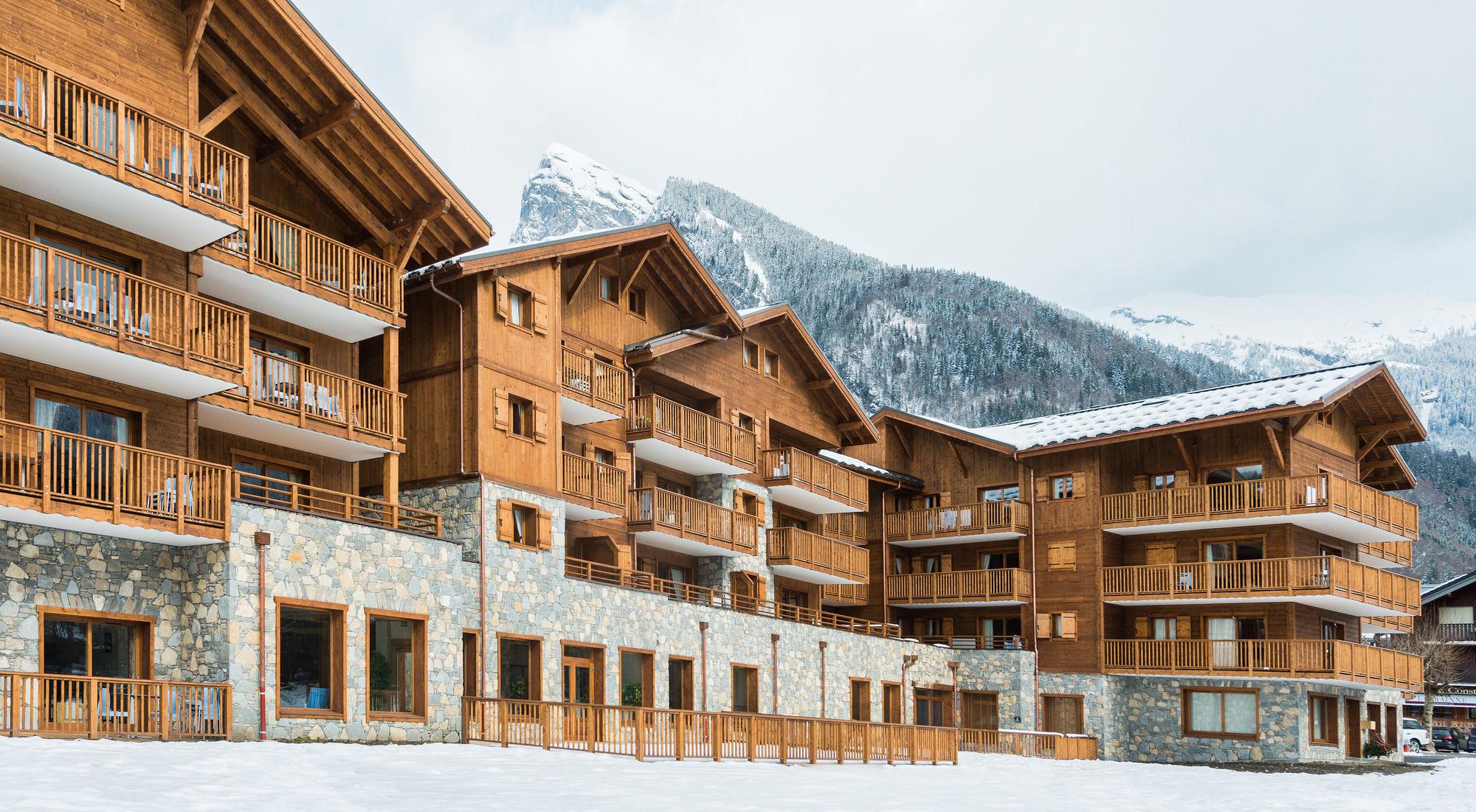 Cgh Residence Boutique Les Chalets De Layssia Samoëns Exteriör bild
