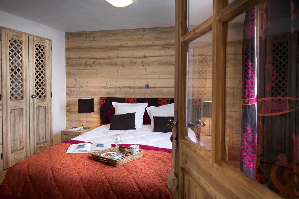 Cgh Residence Boutique Les Chalets De Layssia Samoëns Rum bild