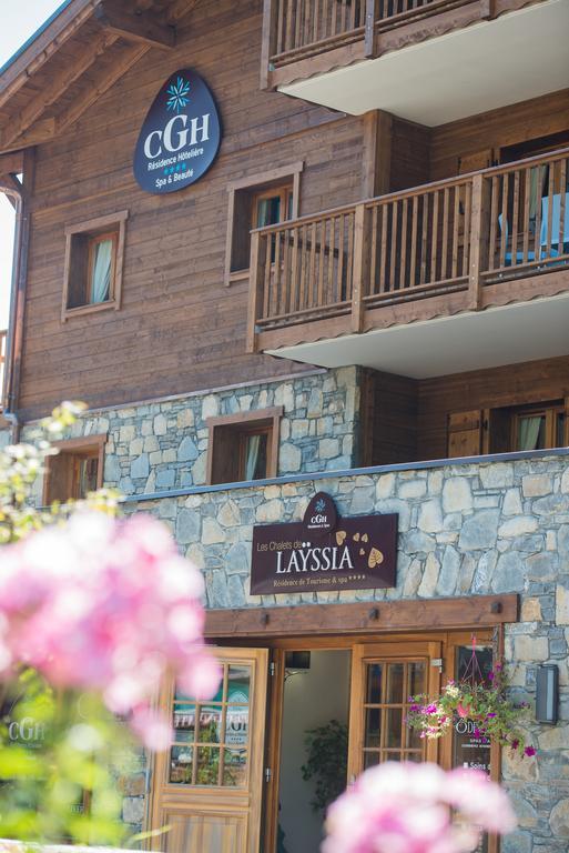 Cgh Residence Boutique Les Chalets De Layssia Samoëns Exteriör bild