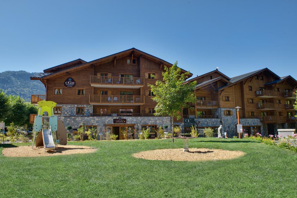Cgh Residence Boutique Les Chalets De Layssia Samoëns Exteriör bild