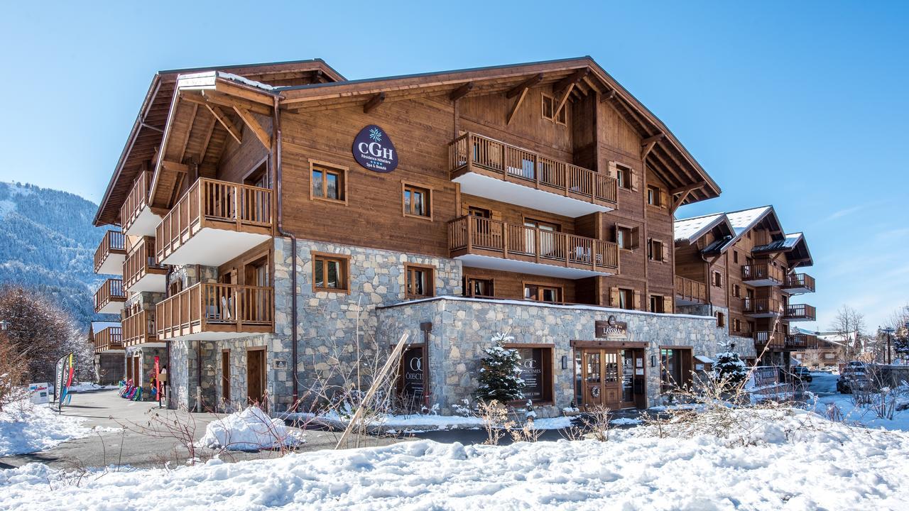 Cgh Residence Boutique Les Chalets De Layssia Samoëns Exteriör bild